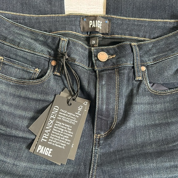 Paige Verdugo Ankle Mid Rise Ultra Skinny Sz 29 Attica Wash Stitch Fix NWT - Picture 4 of 10